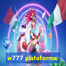 w777 plataforma